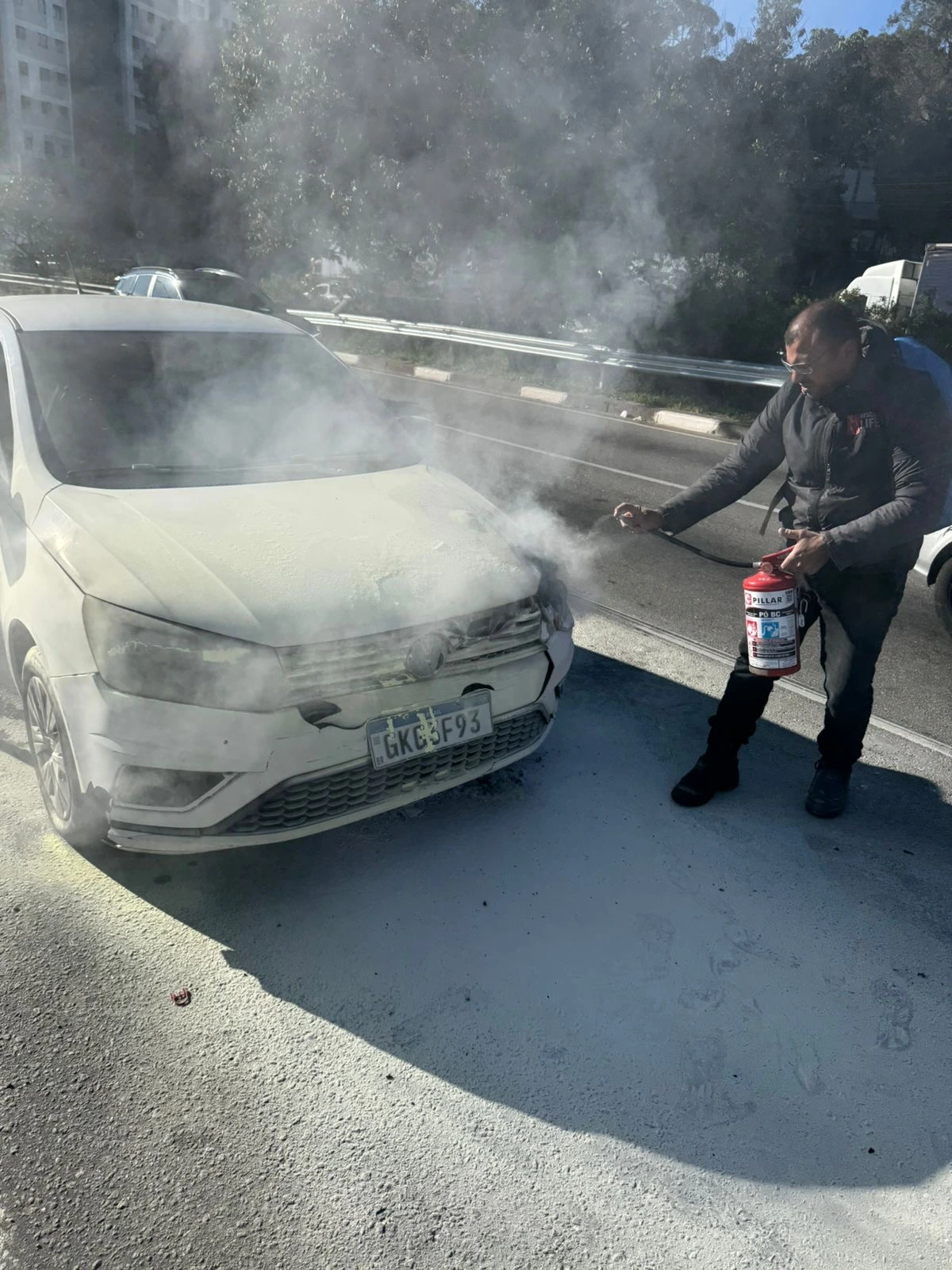 Laudo do sinistro do motor